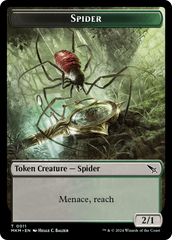 Thopter (0020) // Spider Double-Sided Token [Murders at Karlov Manor Tokens] | Empire Gaming NC