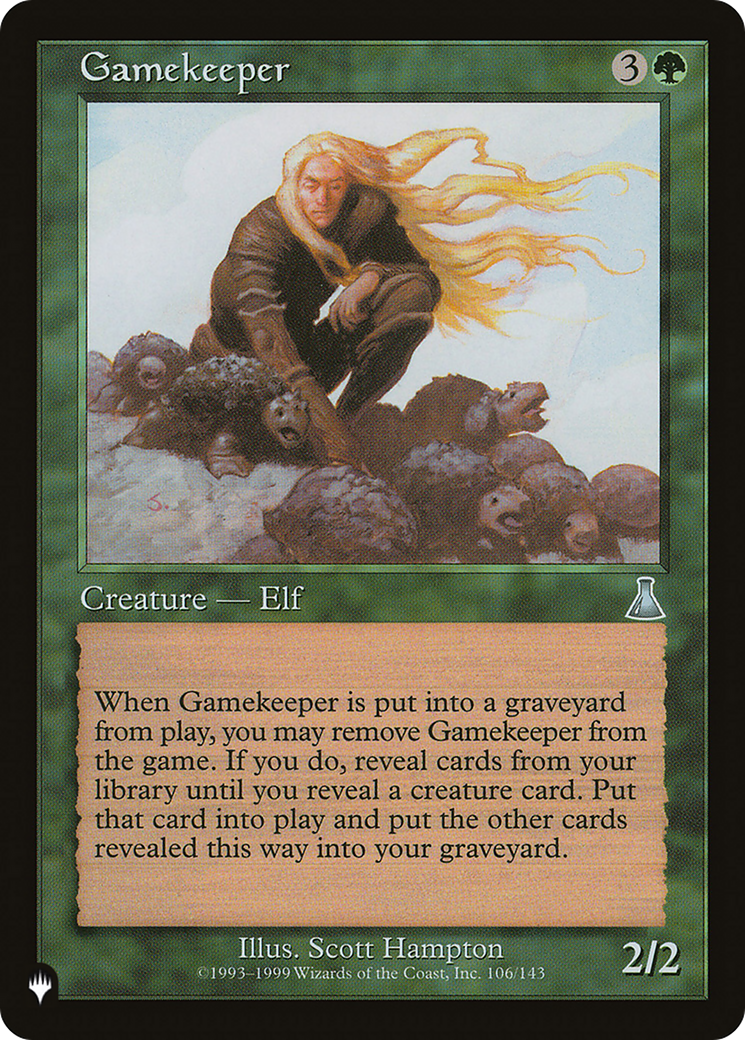 Gamekeeper [The List Reprints] | Empire Gaming NC