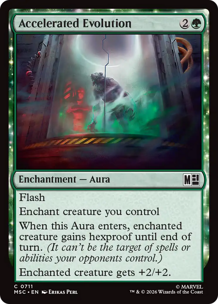 Accelerated Evolution [Marvel Super Heroes Commander] | Empire Gaming NC