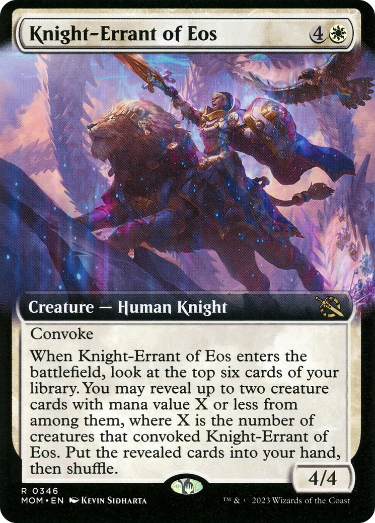 Knight-Errant of Eos (Extended Art) [March of the Machine] | Empire Gaming NC