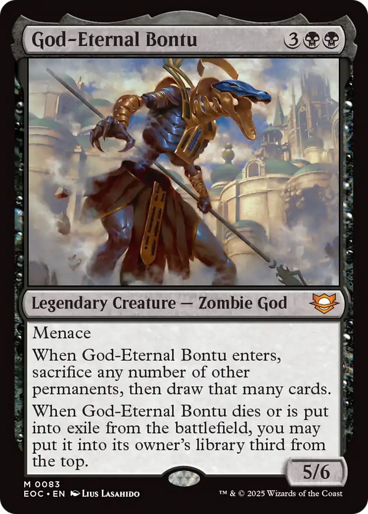 God-Eternal Bontu [Edge of Eternities Commander] | Empire Gaming NC
