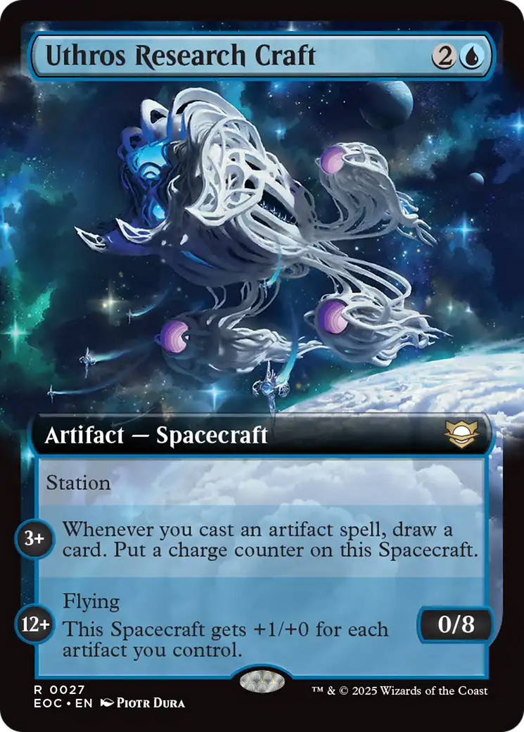 Uthros Research Craft (Extended Art) [Edge of Eternities Commander] | Empire Gaming NC