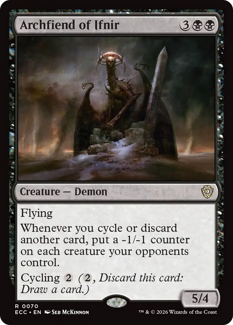Archfiend of Ifnir [Lorwyn Eclipsed Commander] | Empire Gaming NC