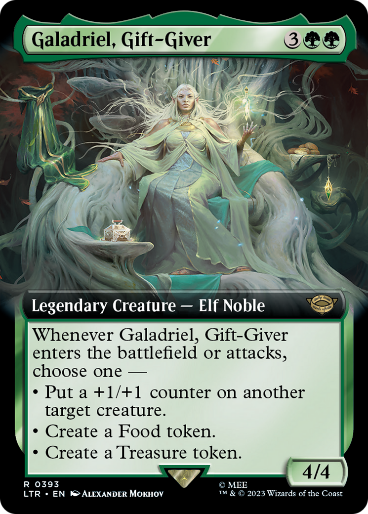 Galadriel, Gift-Giver (Extended Art) [The Lord of the Rings: Tales of Middle-Earth] | Empire Gaming NC