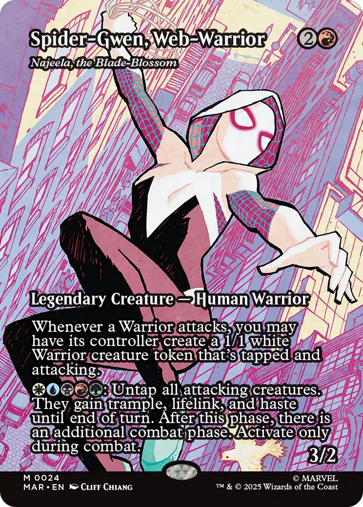 Spider-Gwen, Web-Warrior - Najeela, the Blade-Blossom [Marvel's Spider-Man: Eternal-Legal] | Empire Gaming NC