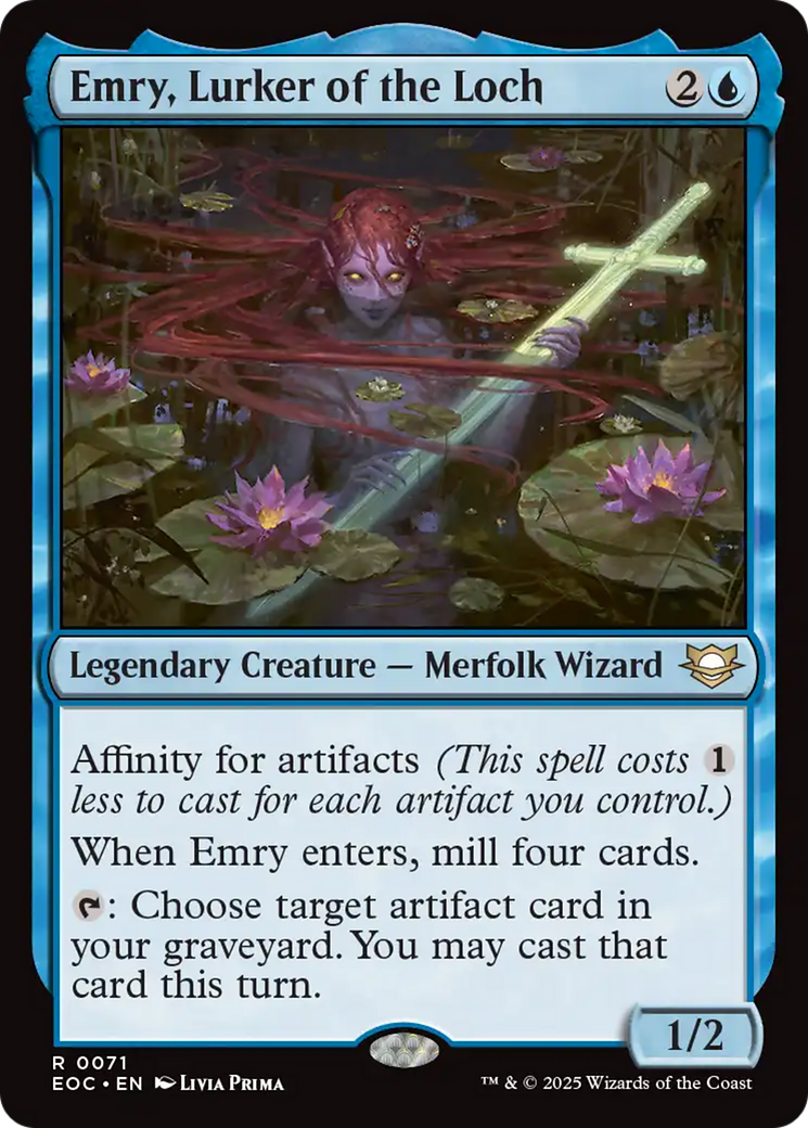 Emry, Lurker of the Loch [Edge of Eternities Commander] | Empire Gaming NC
