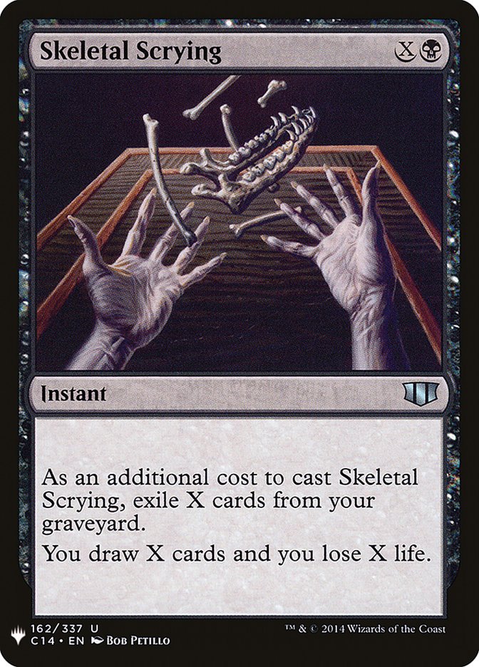 Skeletal Scrying [Mystery Booster] | Empire Gaming NC