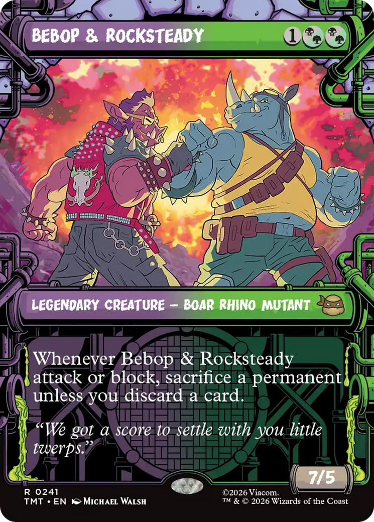 Bebop & Rocksteady (Showcase) [Teenage Mutant Ninja Turtles] | Empire Gaming NC