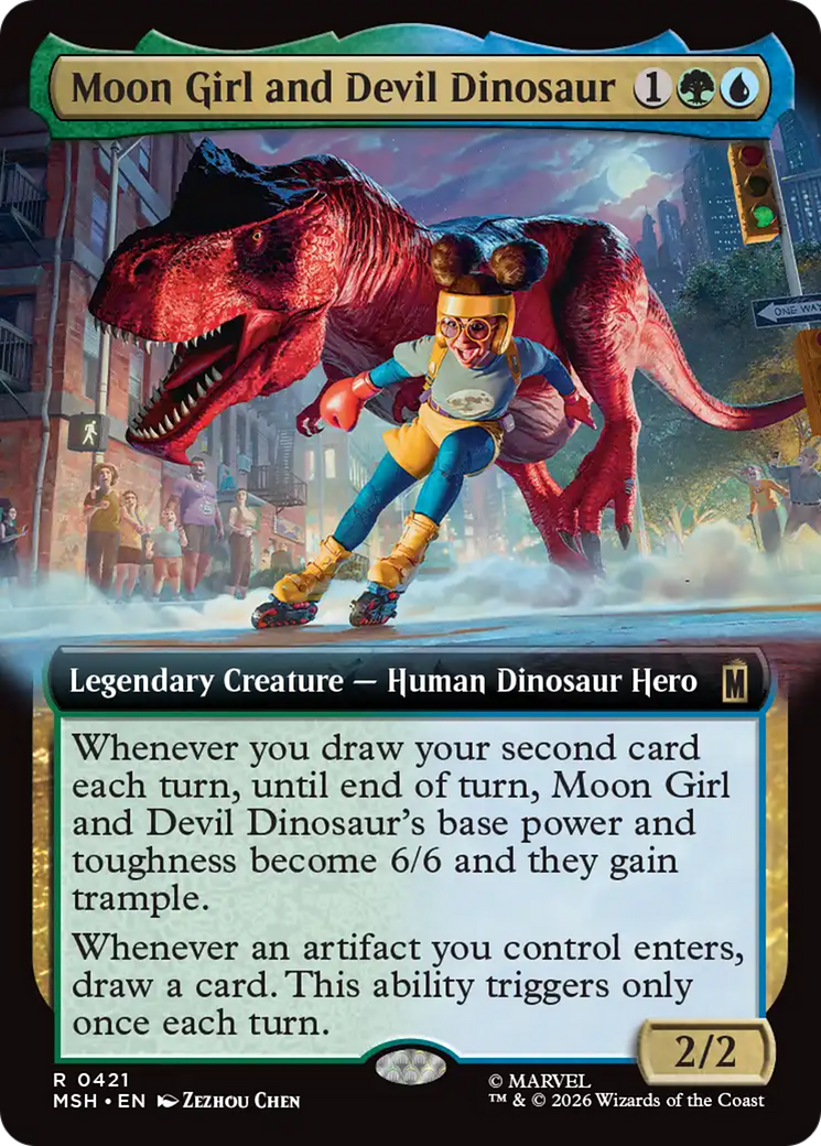 Moon Girl and Devil Dinosaur (Extended Art) [Marvel Super Heroes] | Empire Gaming NC