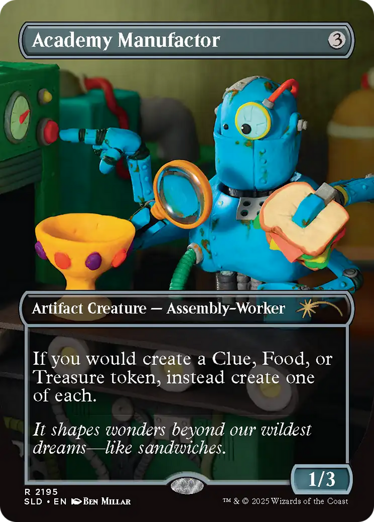 Academy Manufactor (Rainbow Foil) [Secret Lair Drop Series] | Empire Gaming NC