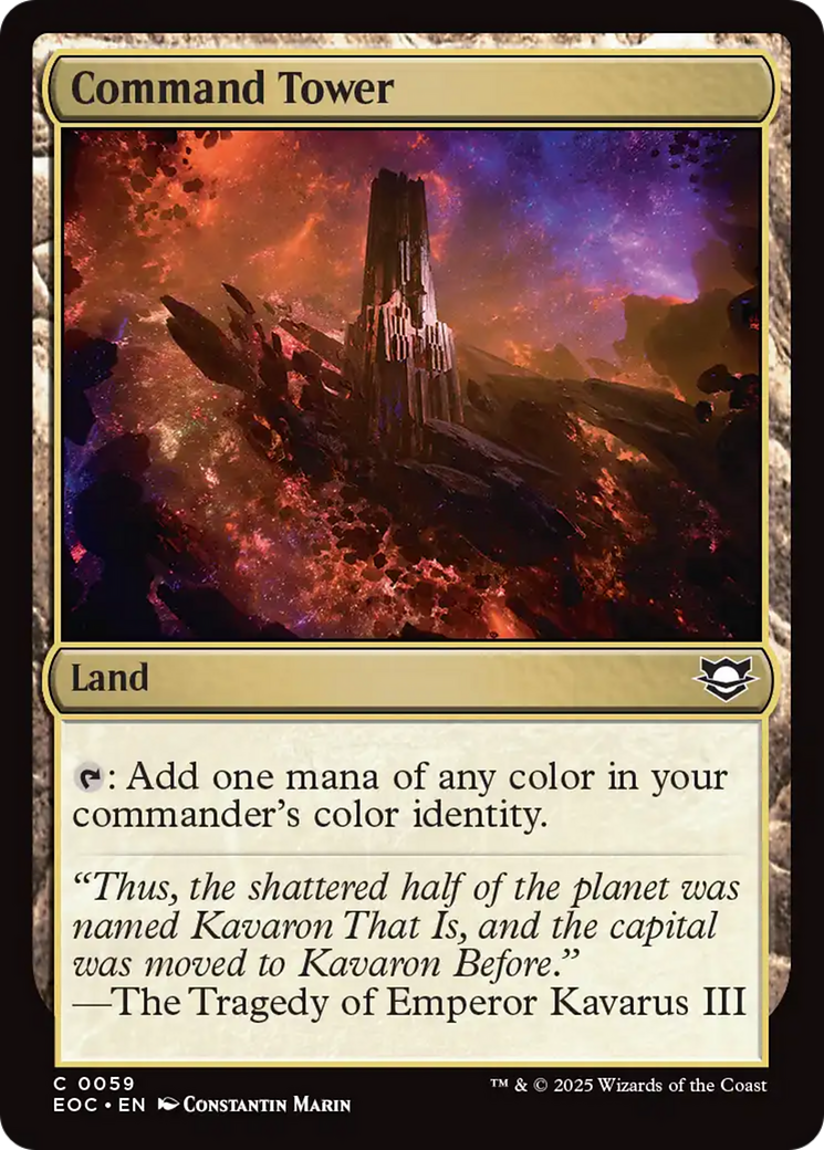 Command Tower [Edge of Eternities Commander] | Empire Gaming NC