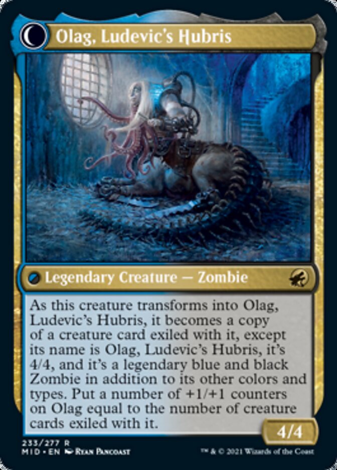 Ludevic, Necrogenius // Olag, Ludevic's Hubris [Innistrad: Midnight Hunt] | Empire Gaming NC