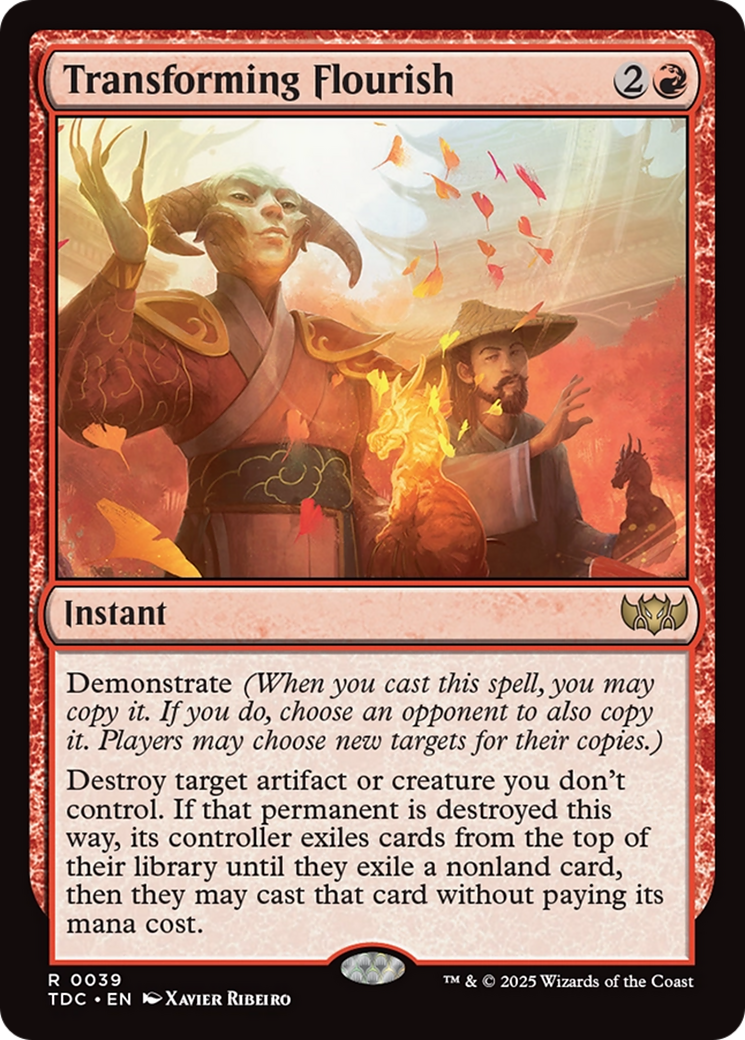 Transforming Flourish [Tarkir: Dragonstorm Commander] | Empire Gaming NC