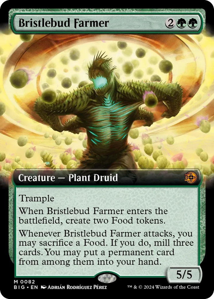 Bristlebud Farmer (Extended Art) [Outlaws of Thunder Junction: The Big Score] | Empire Gaming NC