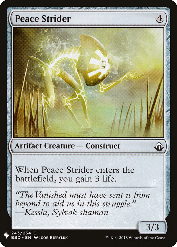 Peace Strider [Mystery Booster] | Empire Gaming NC