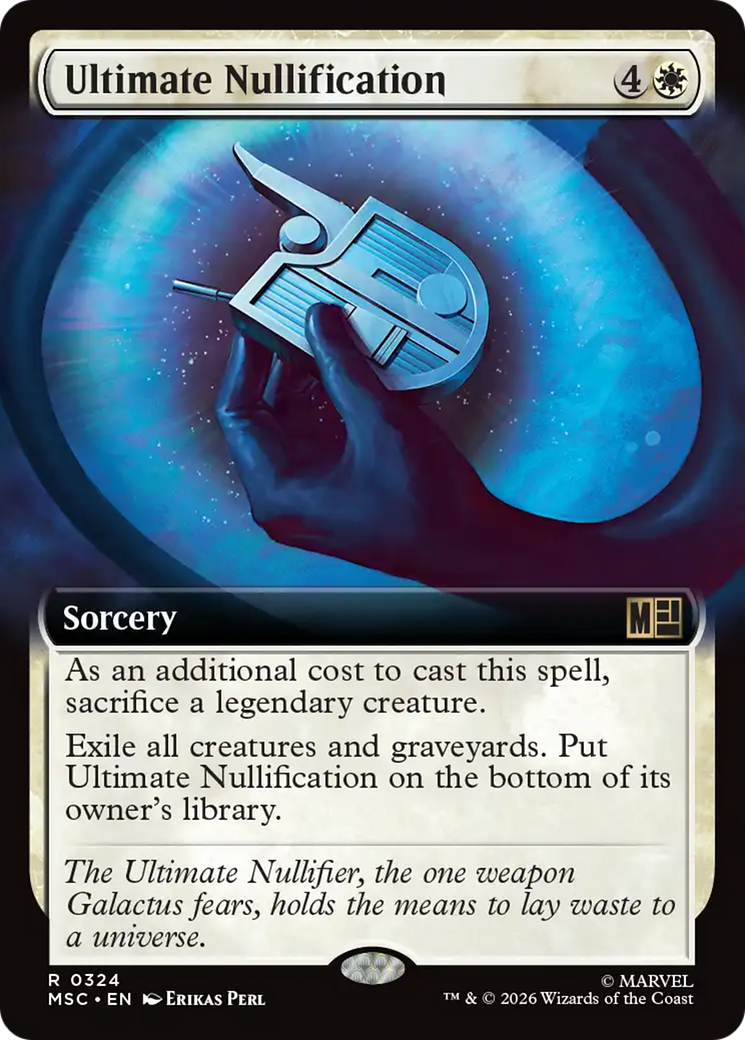 Ultimate Nullification (Extended Art) [Marvel Super Heroes Commander] | Empire Gaming NC