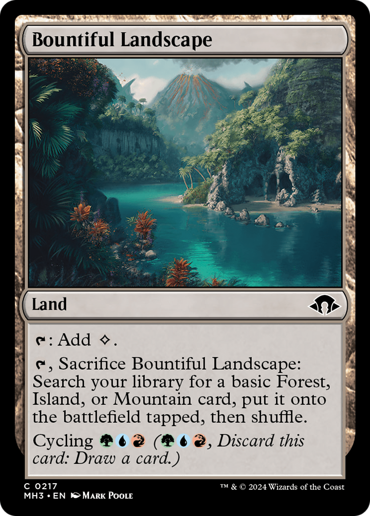 Bountiful Landscape [Modern Horizons 3] | Empire Gaming NC