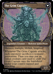 Throne of the Grim Captain // The Grim Captain (Showcase) [The Lost Caverns of Ixalan] | Empire Gaming NC