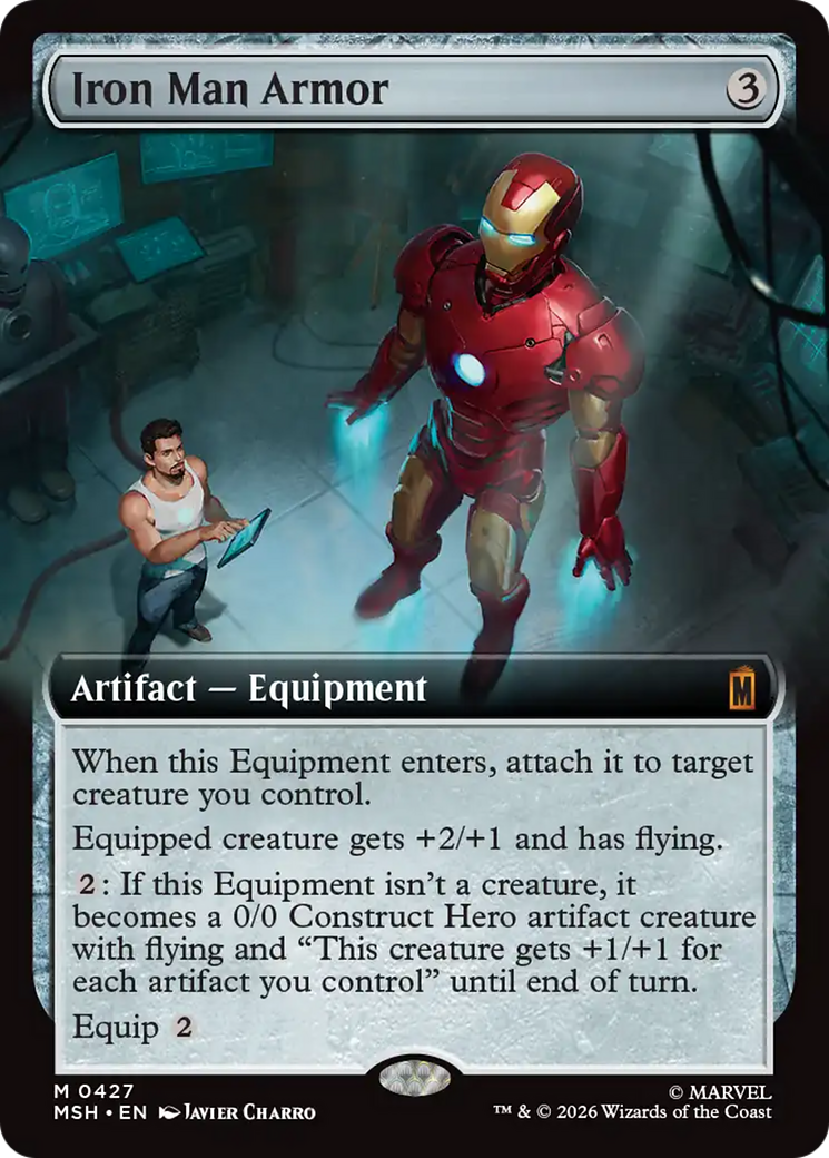 Iron Man Armor (Extended Art) [Marvel Super Heroes] | Empire Gaming NC