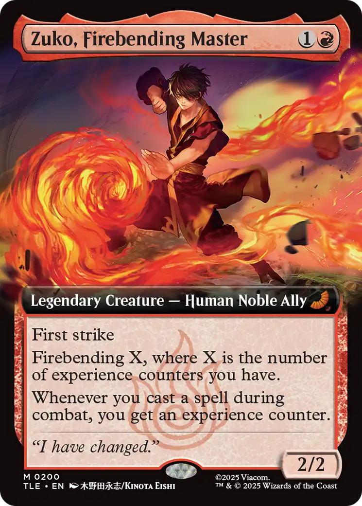 Zuko, Firebending Master (Extended Art) [Avatar: The Last Airbender: Eternal-Legal] | Empire Gaming NC