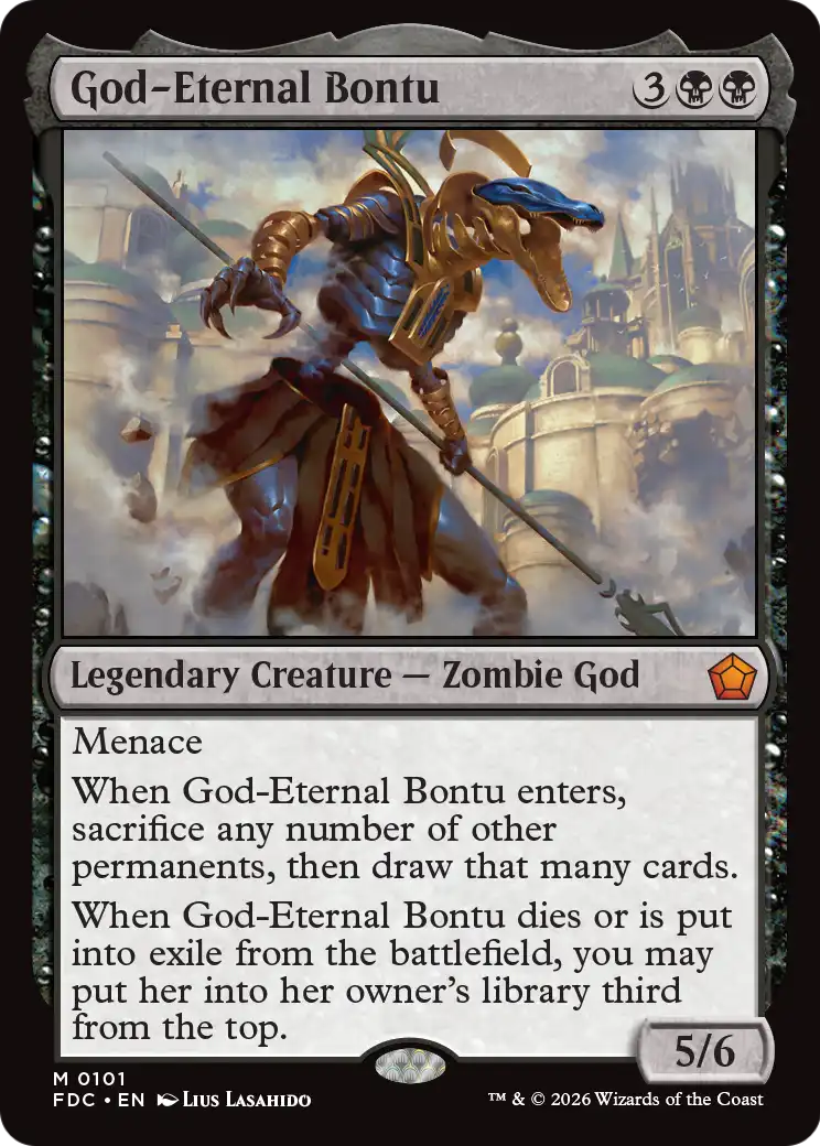 God-Eternal Bontu [Foundations Commander] | Empire Gaming NC