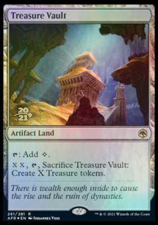Treasure Vault [Dungeons & Dragons: Adventures in the Forgotten Realms Prerelease Promos] | Empire Gaming NC