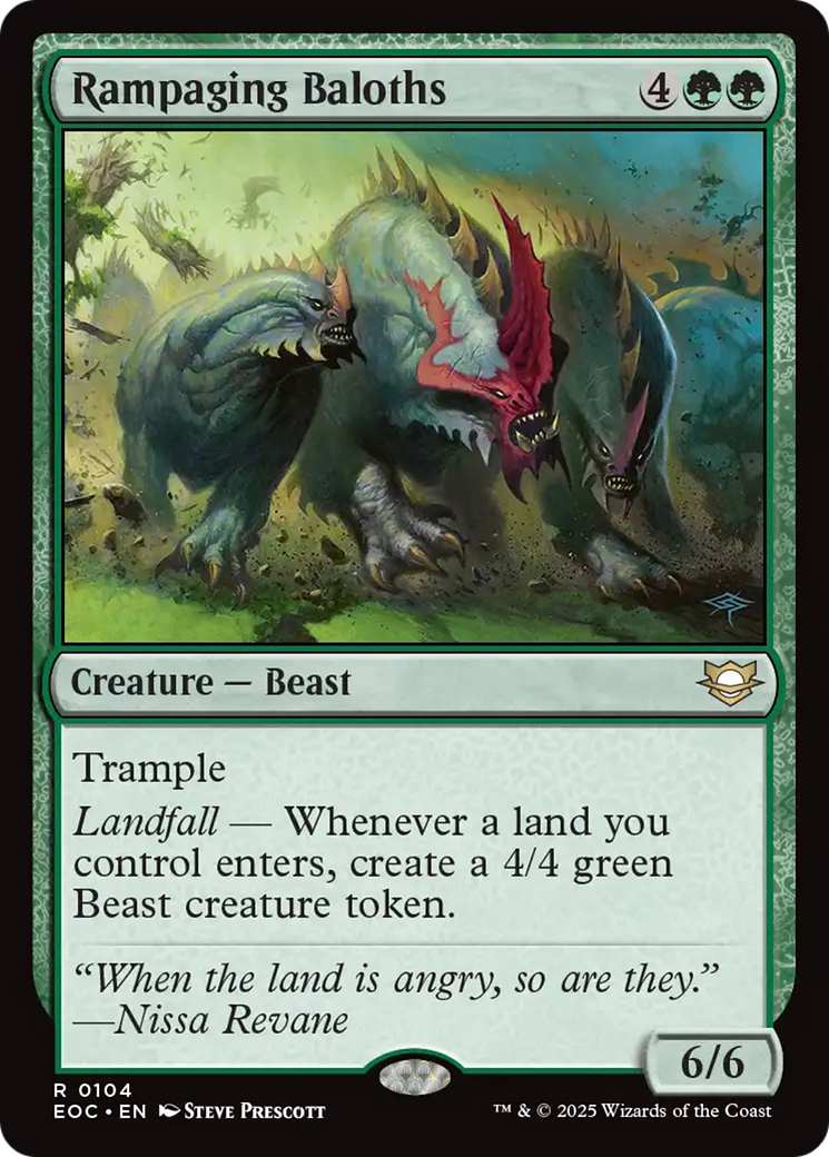 Rampaging Baloths [Edge of Eternities Commander] | Empire Gaming NC