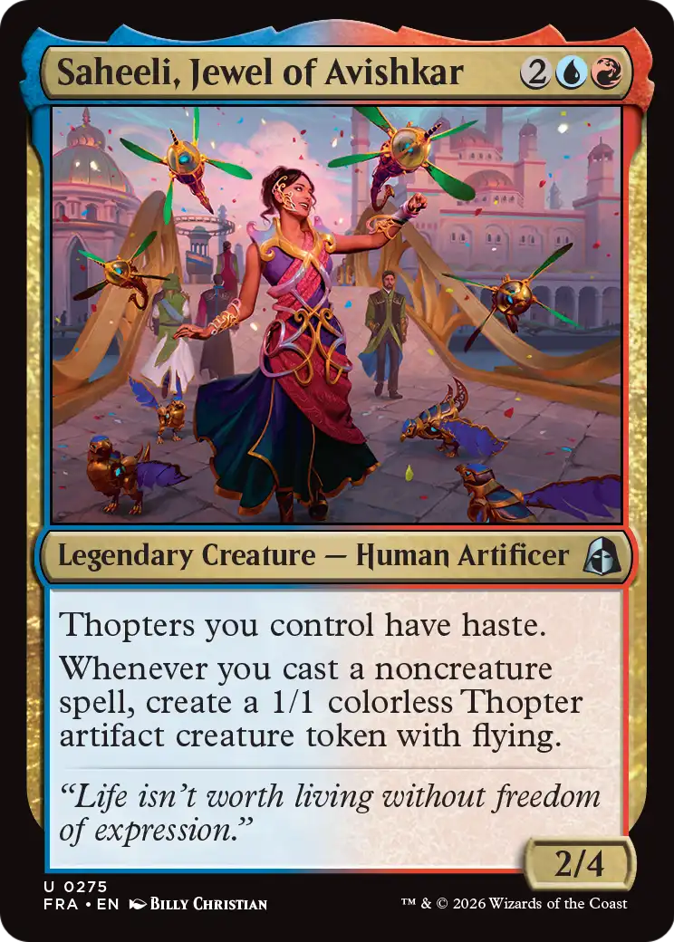 Saheeli, Jewel of Avishkar [Reality Fracture] | Empire Gaming NC