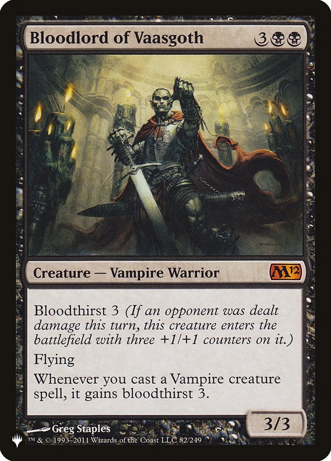 Bloodlord of Vaasgoth [The List] | Empire Gaming NC