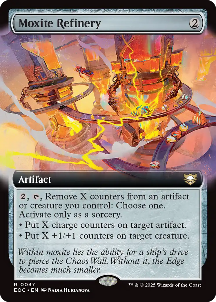 Moxite Refinery (Extended Art) [Edge of Eternities Commander] | Empire Gaming NC