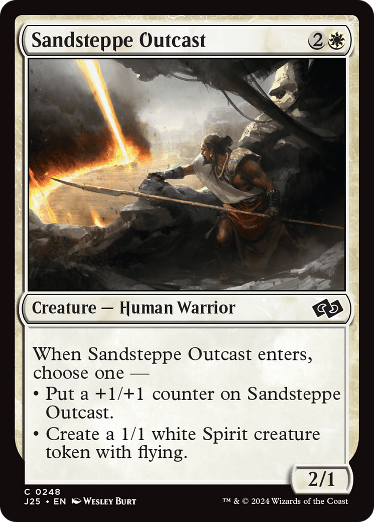 Sandsteppe Outcast [Foundations Jumpstart] | Empire Gaming NC