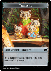 Squirrel // Treasure Double-Sided Token [Bloomburrow Tokens] | Empire Gaming NC