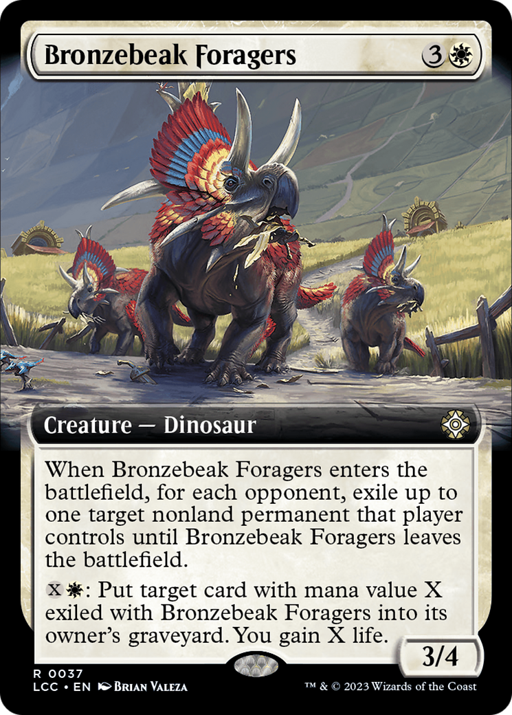 Bronzebeak Foragers (Extended Art) [The Lost Caverns of Ixalan Commander] | Empire Gaming NC