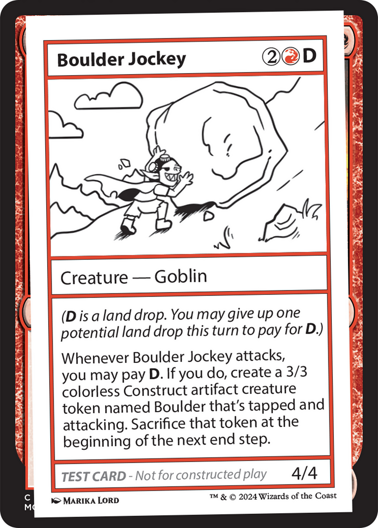 Boulder Jockey [Mystery Booster 2 Playtest Cards] | Empire Gaming NC