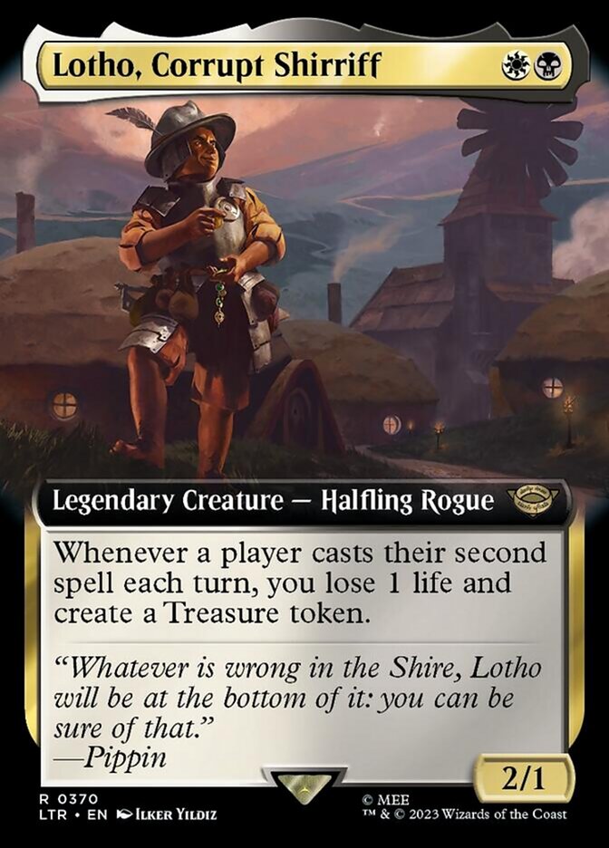 Lotho, Corrupt Shirriff (Extended Art) [The Lord of the Rings: Tales of Middle-Earth] | Empire Gaming NC