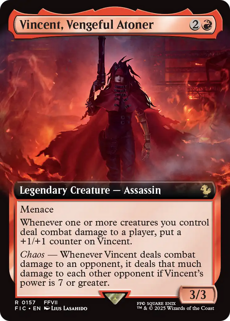 Vincent, Vengeful Atoner (Extended Art) [FINAL FANTASY Commander] | Empire Gaming NC