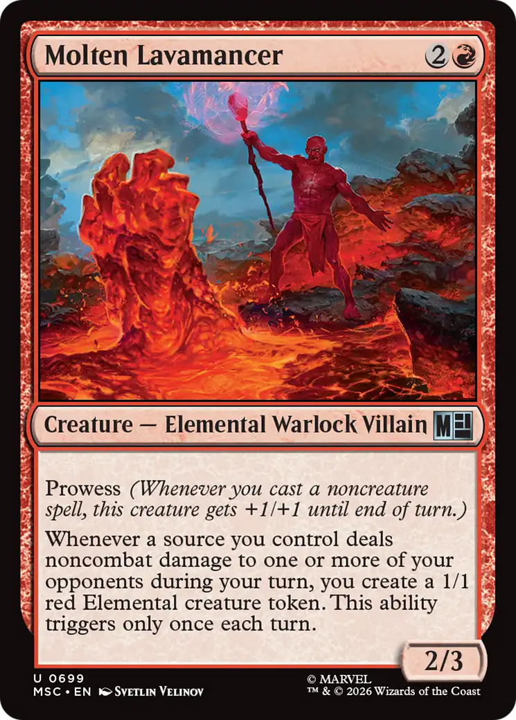 Molten Lavamancer [Marvel Super Heroes Commander] | Empire Gaming NC