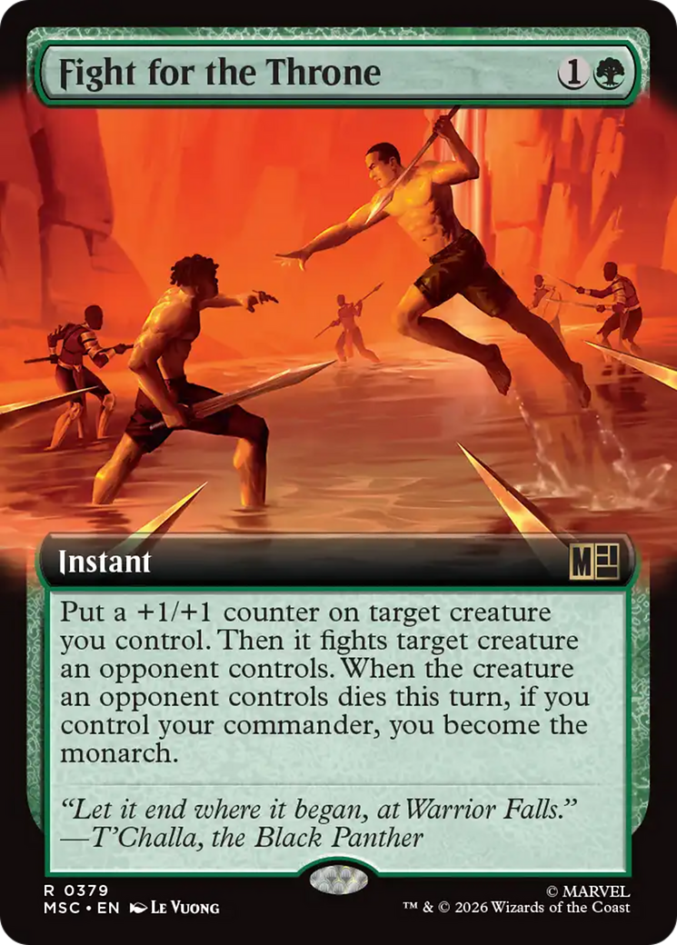 Fight for the Throne (Extended Art) [Marvel Super Heroes Commander] | Empire Gaming NC