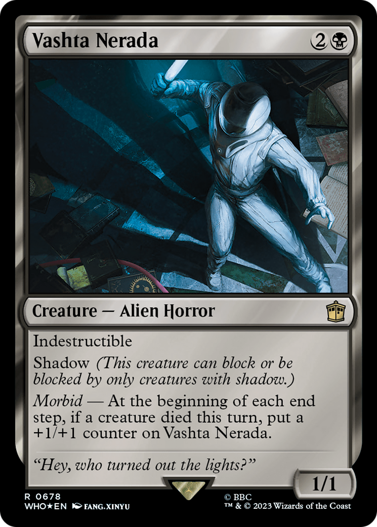 Vashta Nerada (Surge Foil) [Doctor Who] | Empire Gaming NC