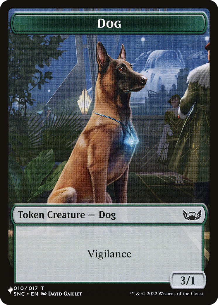 Shapeshifter // Dog Double-Sided Token [The List] | Empire Gaming NC