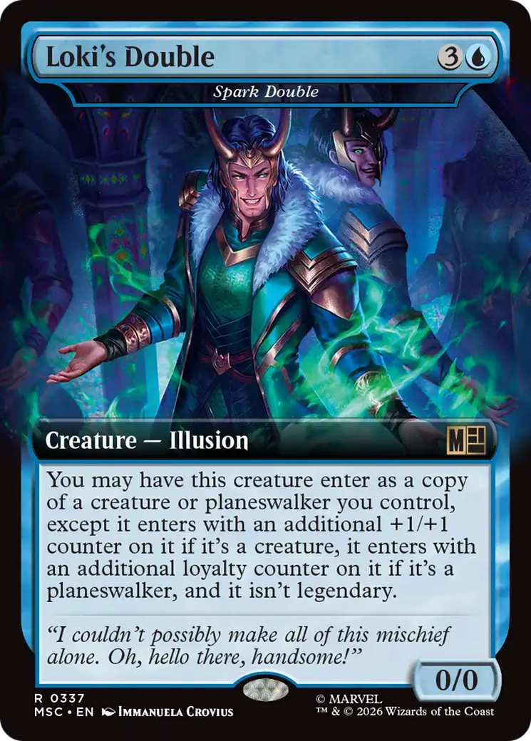Loki's Double - Spark Double (Extended Art) [Marvel Super Heroes Commander] | Empire Gaming NC