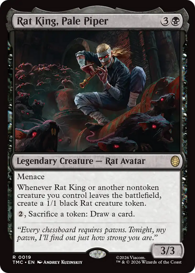 Rat King, Pale Piper [Teenage Mutant Ninja Turtles Commander] | Empire Gaming NC
