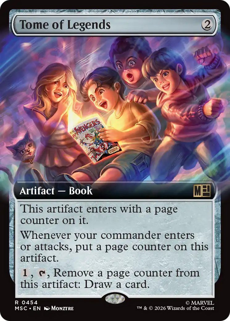 Tome of Legends (Extended Art) [Marvel Super Heroes Commander] | Empire Gaming NC