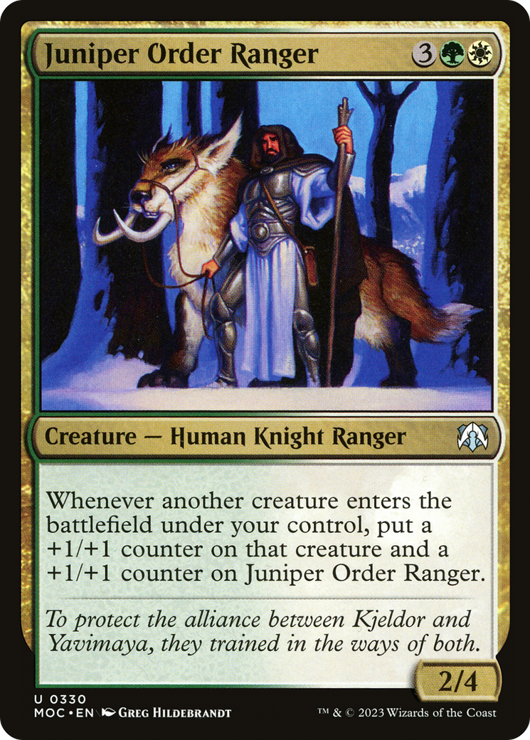 Juniper Order Ranger [March of the Machine Commander] | Empire Gaming NC