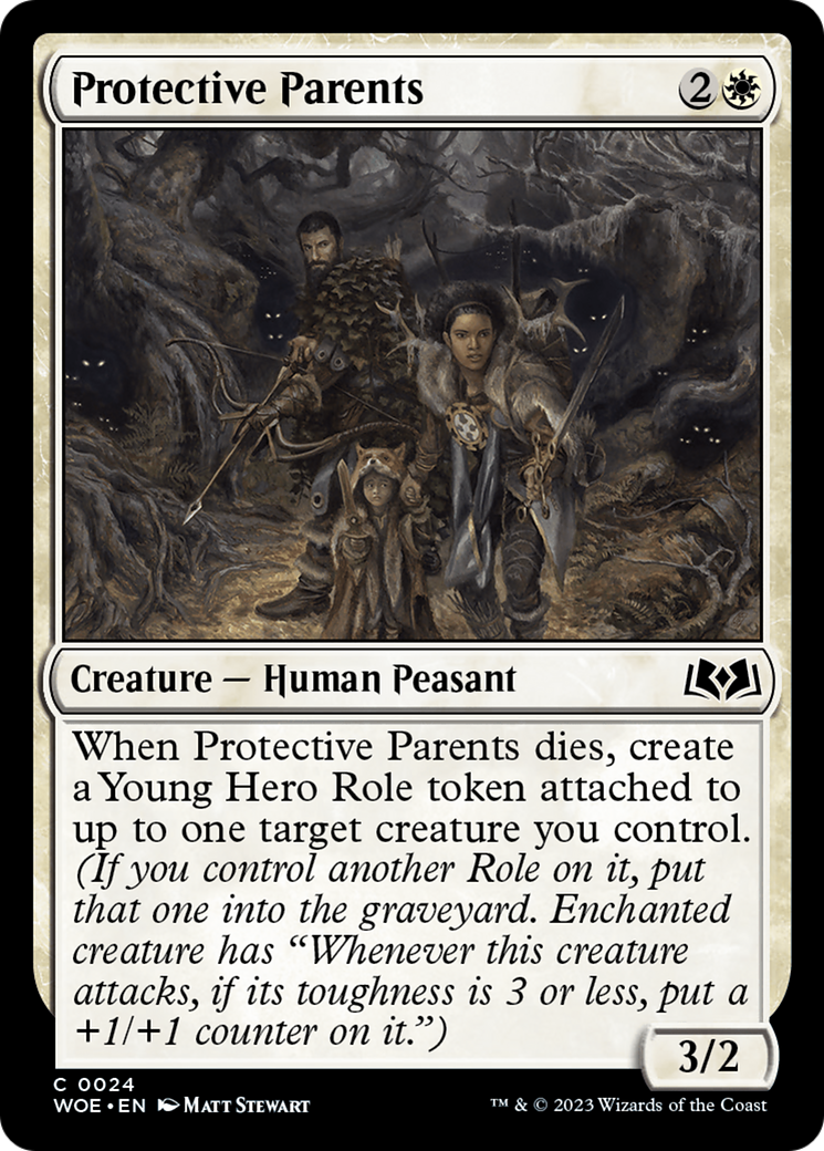 Protective Parents [Wilds of Eldraine] | Empire Gaming NC