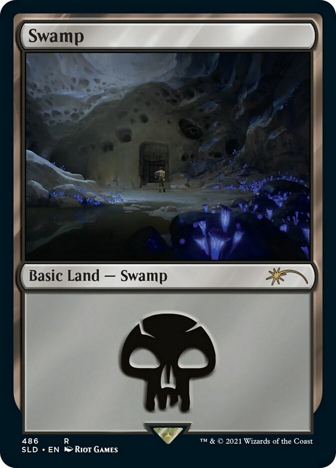 Swamp (486) [Secret Lair Drop Series] | Empire Gaming NC