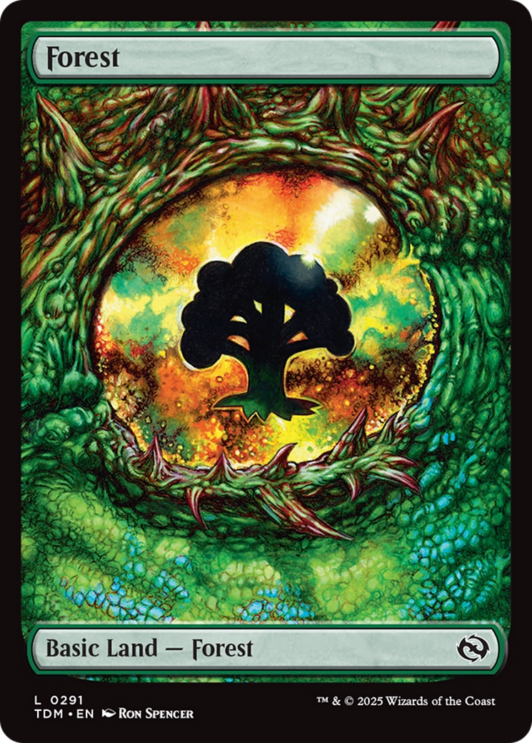 Forest (0291) [Tarkir: Dragonstorm] | Empire Gaming NC
