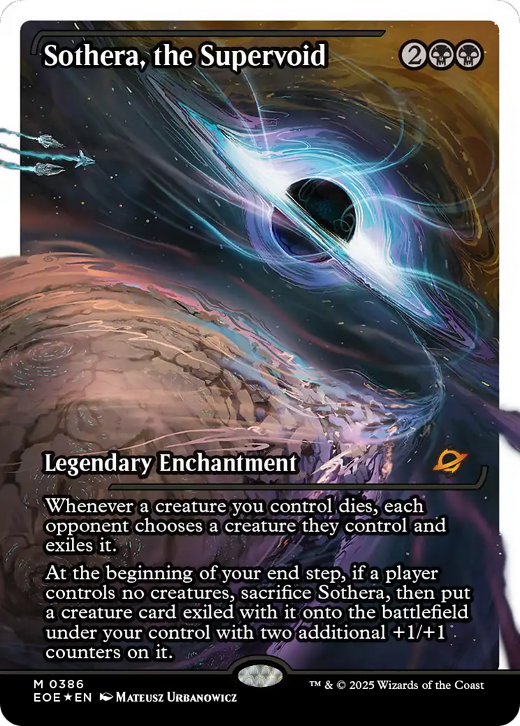 Sothera, the Supervoid (Fracture Foil) [Edge of Eternities] | Empire Gaming NC