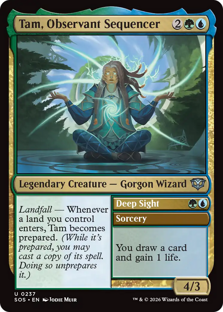 Tam, Observant Sequencer [Secrets of Strixhaven] | Empire Gaming NC