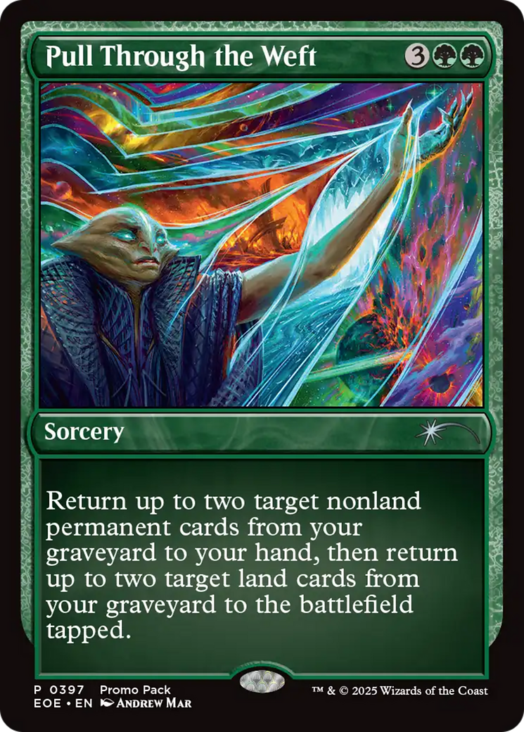 Pull Through the Weft [Edge of Eternities Promo Pack] | Empire Gaming NC